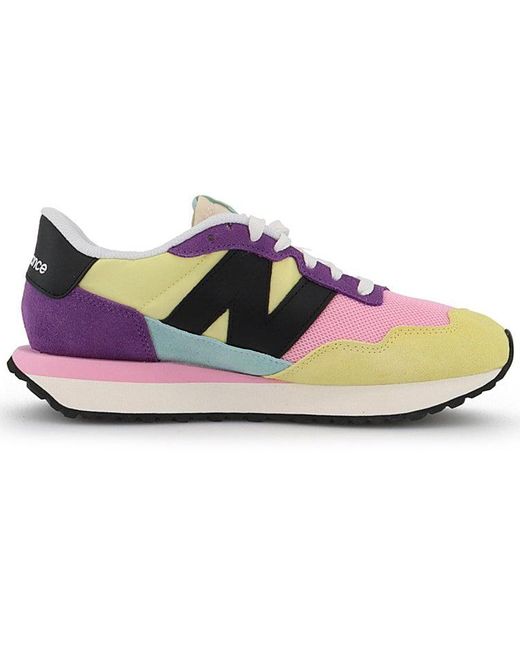 New Balance Blue (Wmns) 237 'Lemon Sour Grape'