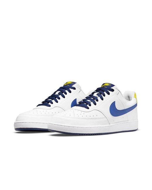 Nike Blue Court Vision Low Next Nature Hyper Royal' for men