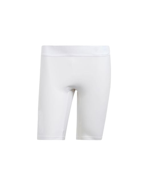 Adidas White Aeroready Pro Two-In-One Seersucker Tennis Shorts for men