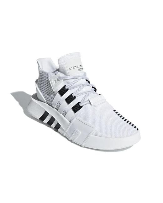 Adidas White Eqt Bask Adv 'Cloud' for men