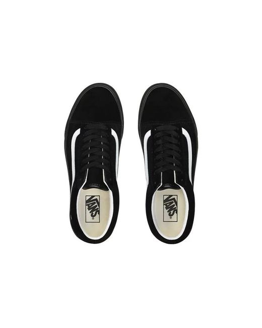 Vans Black Old Skool 'Pig Suede for men