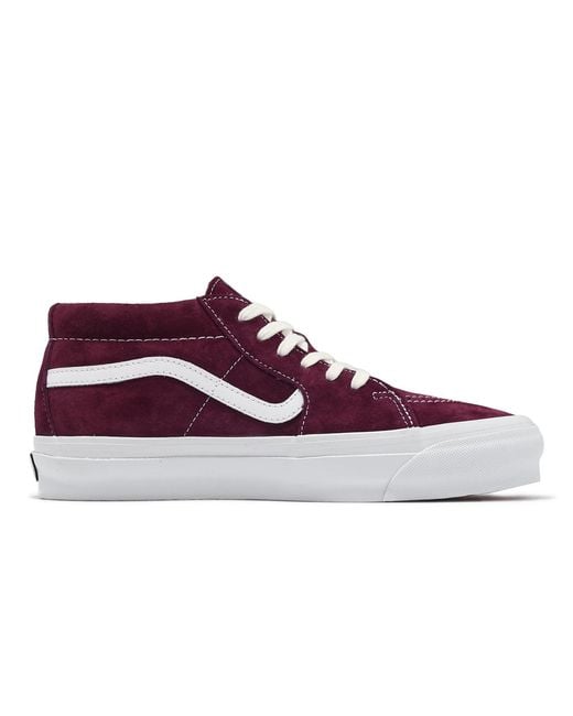 Vans Purple Premium Sk8-Mid 83 'Port Royale' for men