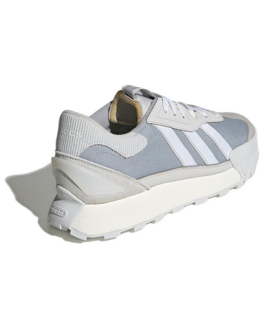 Adidas White Neo Futro Mixr 'Bluegray Light' for men