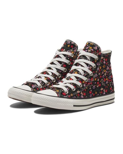 Converse Brown (Wmns) Chuck Taylor All Star Retro Floral Sneakers