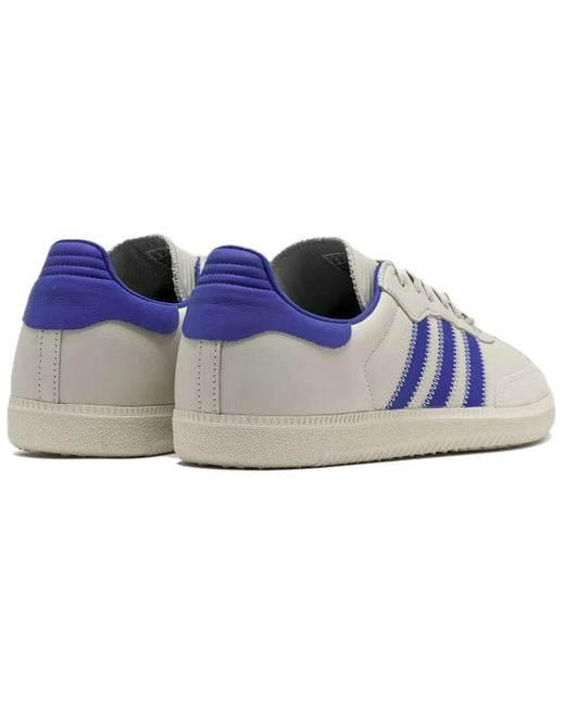Adidas Blue X Pharrell Humanrace Samba 'Royal Alumina' for men