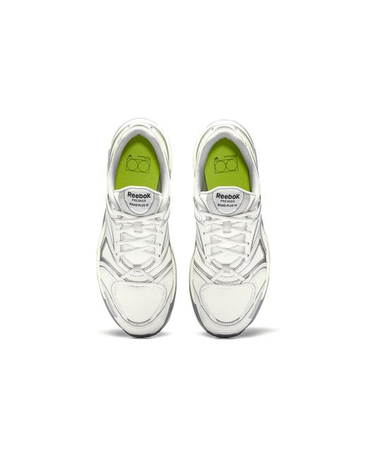 Reebok White Liful X Premier Road Plus 6 'Chalk Reflective' for men