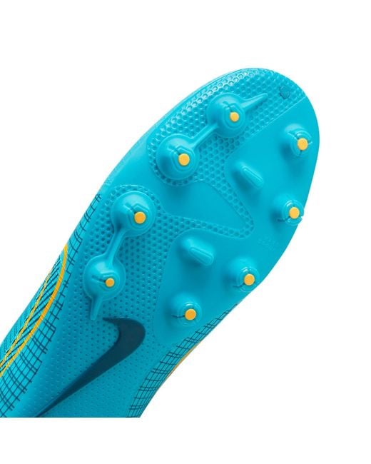 Nike Blue Mercurial Vapor 14 Academy Hg for men