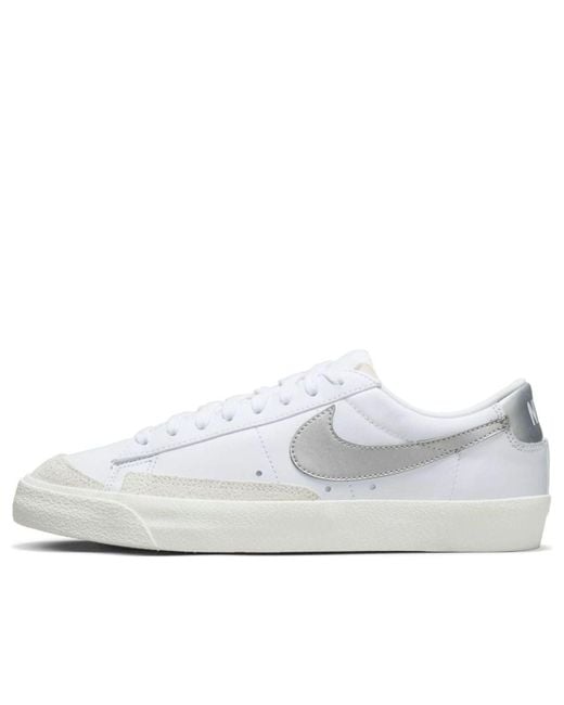Nike White (Wmns) Blazer Low '77 Metallic'