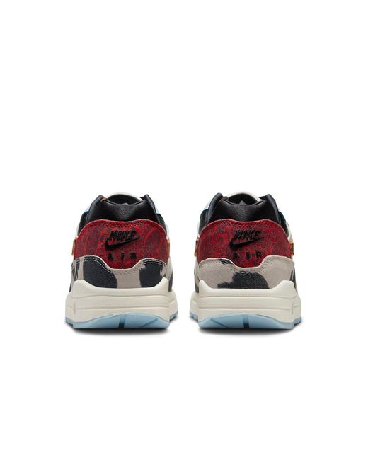 Nike Red (Wmns) Air Max 1 '87 'Great Indoors Tiger Swoosh Cow Print'