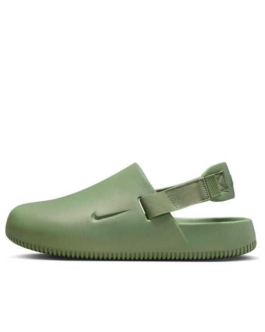 Nike Green Calm Mule Slides for men