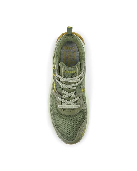 New Balance Green Fresh Foam X Hierro V8 Shoes for men