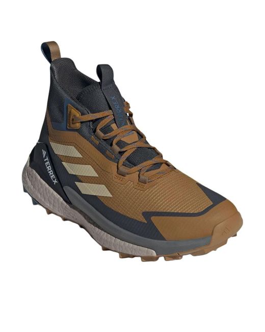 Adidas Brown Terrex Free Hiker 2.0 'Bronze Strata Savanna' for men