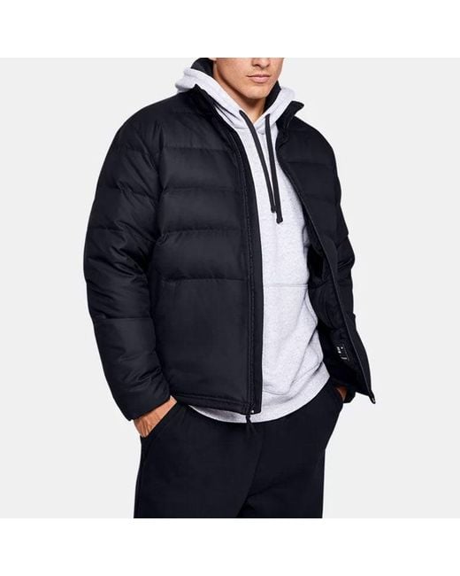 Under Armour Blue Sportstyle Down Jacket for men