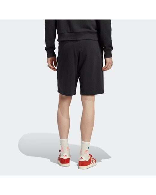Adidas Black Originals Essentials+ Made With Hemp Shorts for men