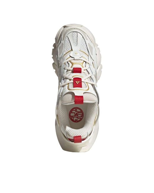 Adidas White Xlg Runner Deluxe 'Year Of The Snake' for men