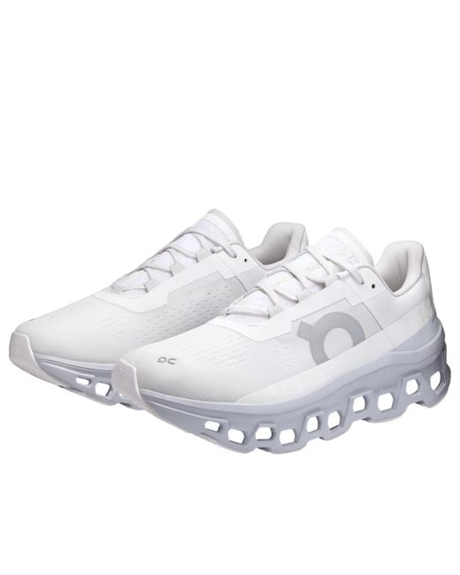 On Shoes White Cloudmonster Glacier' for men