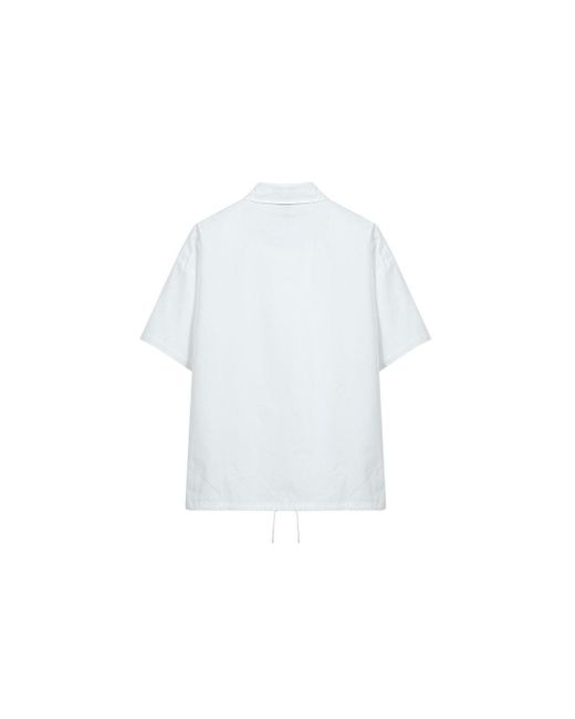 Mizuno White Graphic Polo Shirt for men