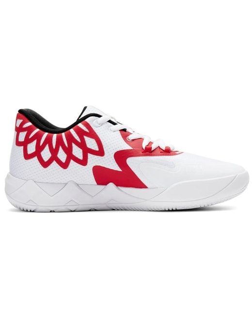 PUMA White Mb.01 Low Lamelo Ball 'Team Colors for men