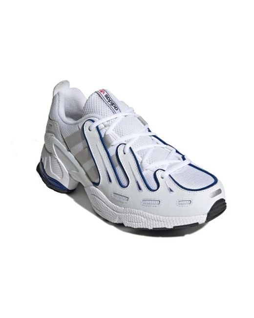 Adidas White Eqt Gazelle 'Collegiate Royal' for men