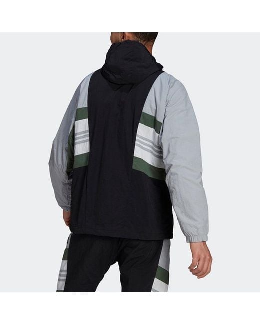 Adidas Blue Ub Jkt Cb Fleece Lined Stay Warm Sports Woven Hooded Jacket for men