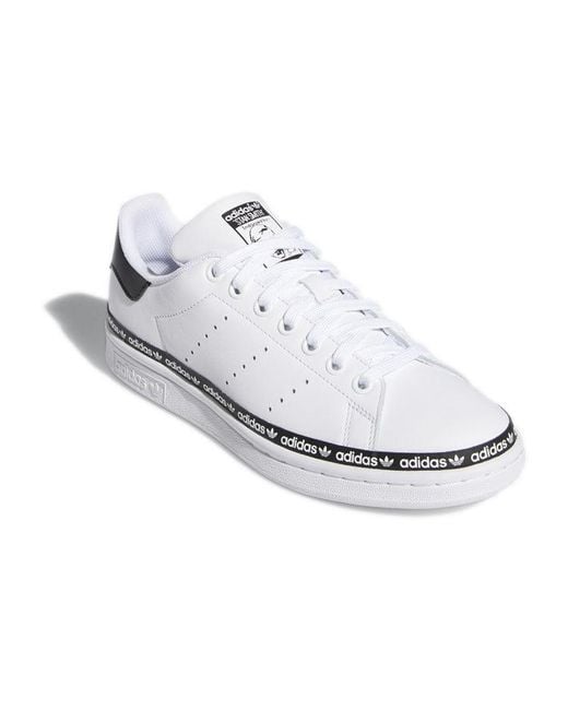 Adidas White (Wmns) Stan Smith 'Branding Strip'