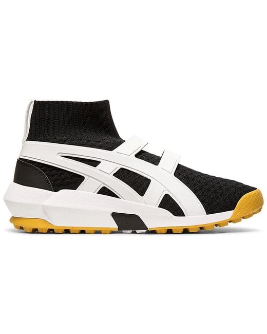 Onitsuka Tiger Black Knit Trainer for men