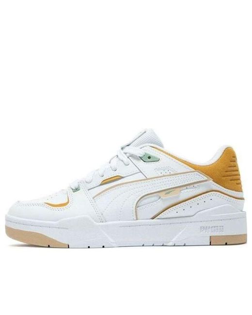 PUMA White Slipstream Bball for men