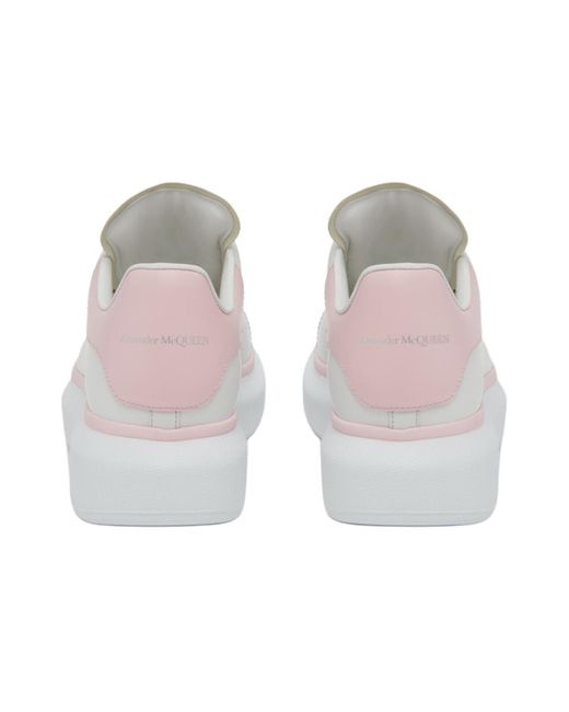 McQueen White (Wmns) Wedge Sole Sneakers And Ice'