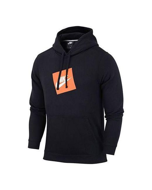 Nike Blue Fleece Lined Stay Warm Athleisure Casual Sports Pullover for men