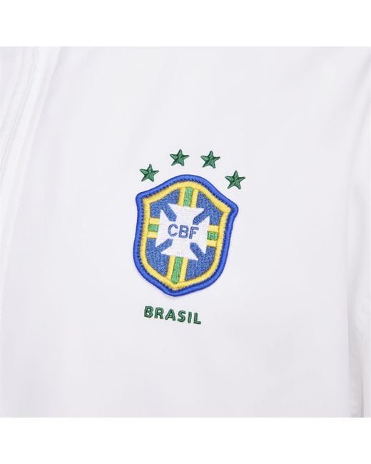 Nike Blue Brazil 1998 Reissue Football Replica Tracksuit Jacket Lyon' for men