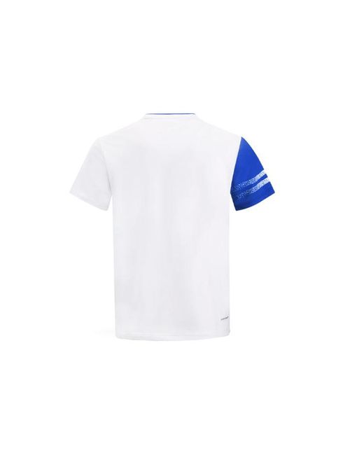 Li-ning Blue Badminton Series Quick Dry T-shirt for men