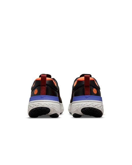 Nike Black React Miler 2 Shield Redstone' for men