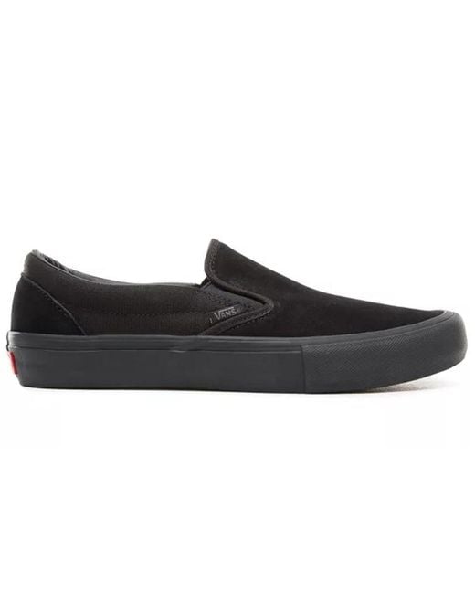 Vans Slip-On Pro 'Blackout' for men