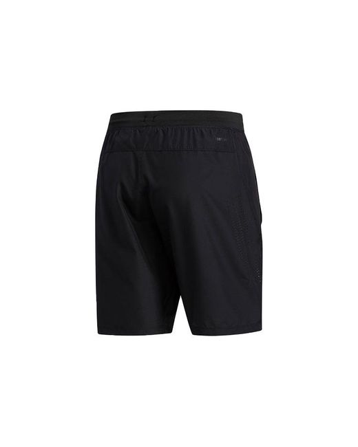 Adidas Black 3S Perf Wv Sho Training Shorts for men