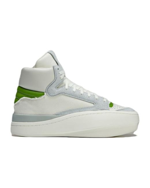 Adidas White Y3 Centennial High 'Team Rave' for men