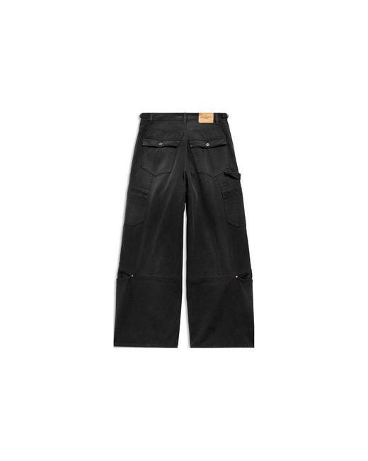 Balenciaga Black Cargo Pants for men