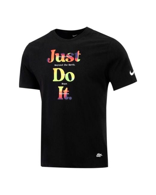Nike Black Nk Df Great Unity Ss Tee2 Logo for men