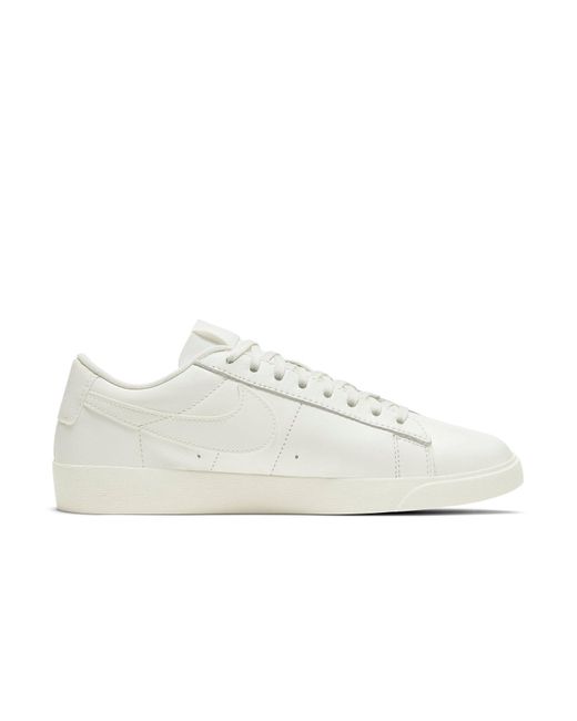 Nike White (Wmns) Blazer Low Le 'Triple'