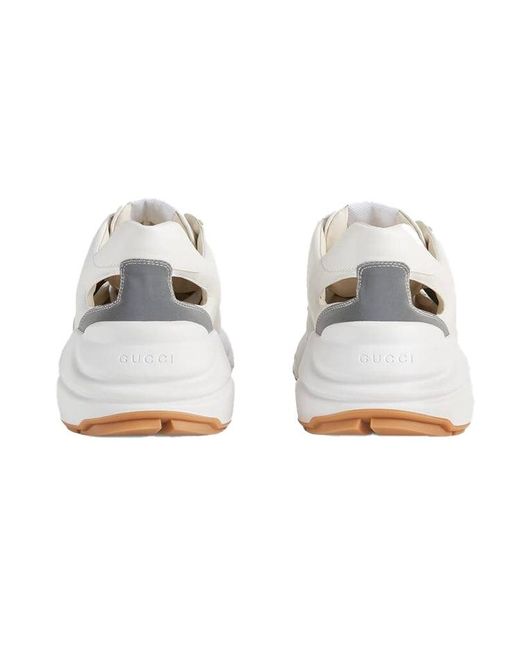 Gucci White Rhyton 'Cut Out' for men