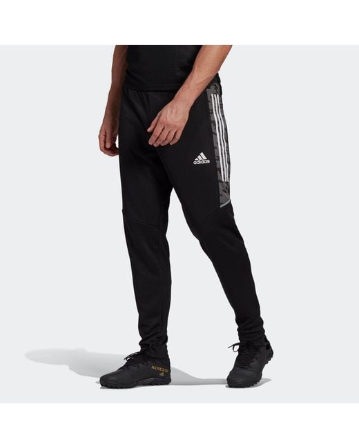 Adidas Black Con21 Tk Pnt Soccer/Football Casual Sports Long Pants for men