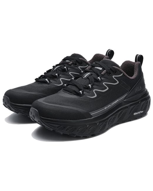 Fila Black Explorer Running Shoes for men