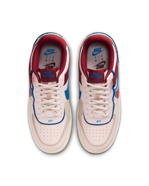 Nike Blue (Wmns) Air Force 1 Low Shadow 'Light Soft Team'