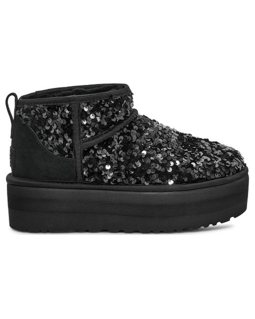 Ugg Black (Wmns) Ultra Mini Chunky Sequin