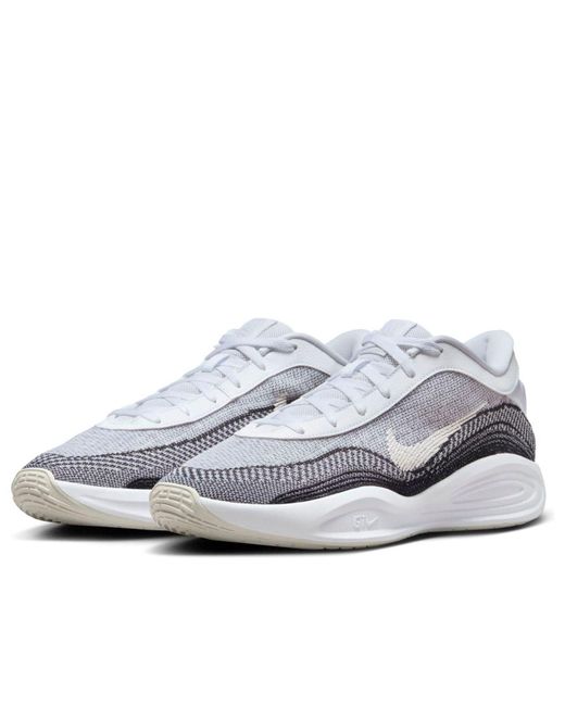 Nike Gray Air Zoom Gt Hustle Academy Ep Light Bone' Fj7808-100 for men