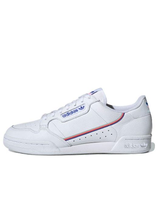 adidas Originals Adidas Continental 80 'hire Blue' in White for Men | Lyst