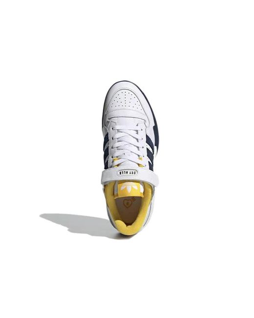 Adidas Blue Human Made X Forum Low 'Hazy' for men