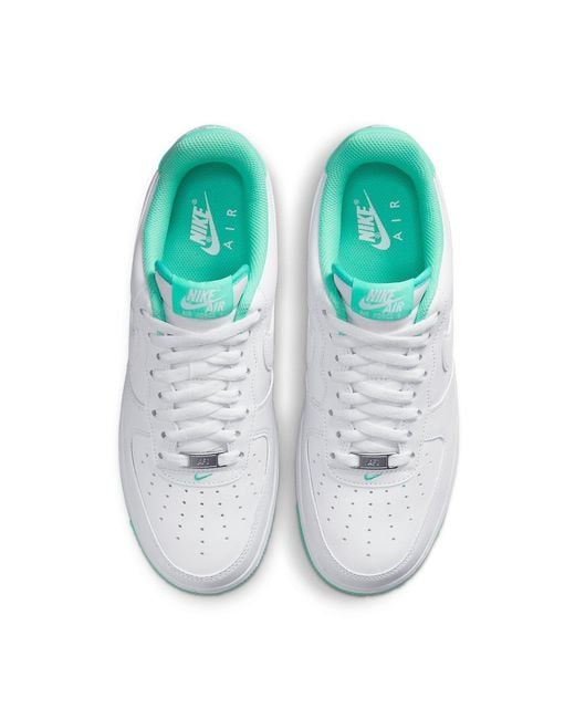 Nike White Air Force 1 07 Mint' for men