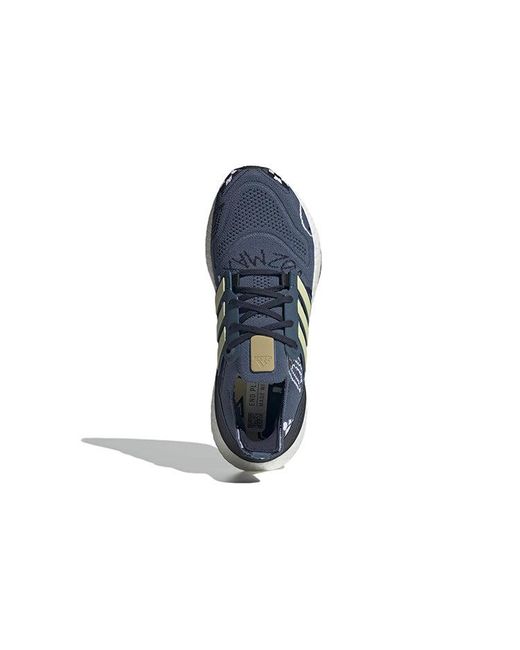 Adidas Blue Ultraboost 22 Shoes 'Wonder Steel Almost Legend Ink' for men