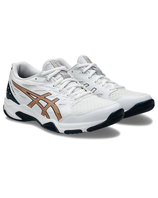 Asics White Gel-Rocket 11