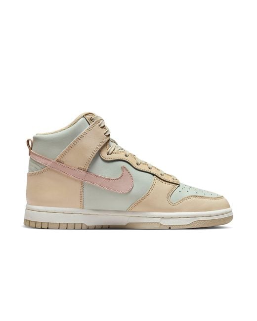 Nike White (Wmns) Dunk High 'Sand Drift Oxford'